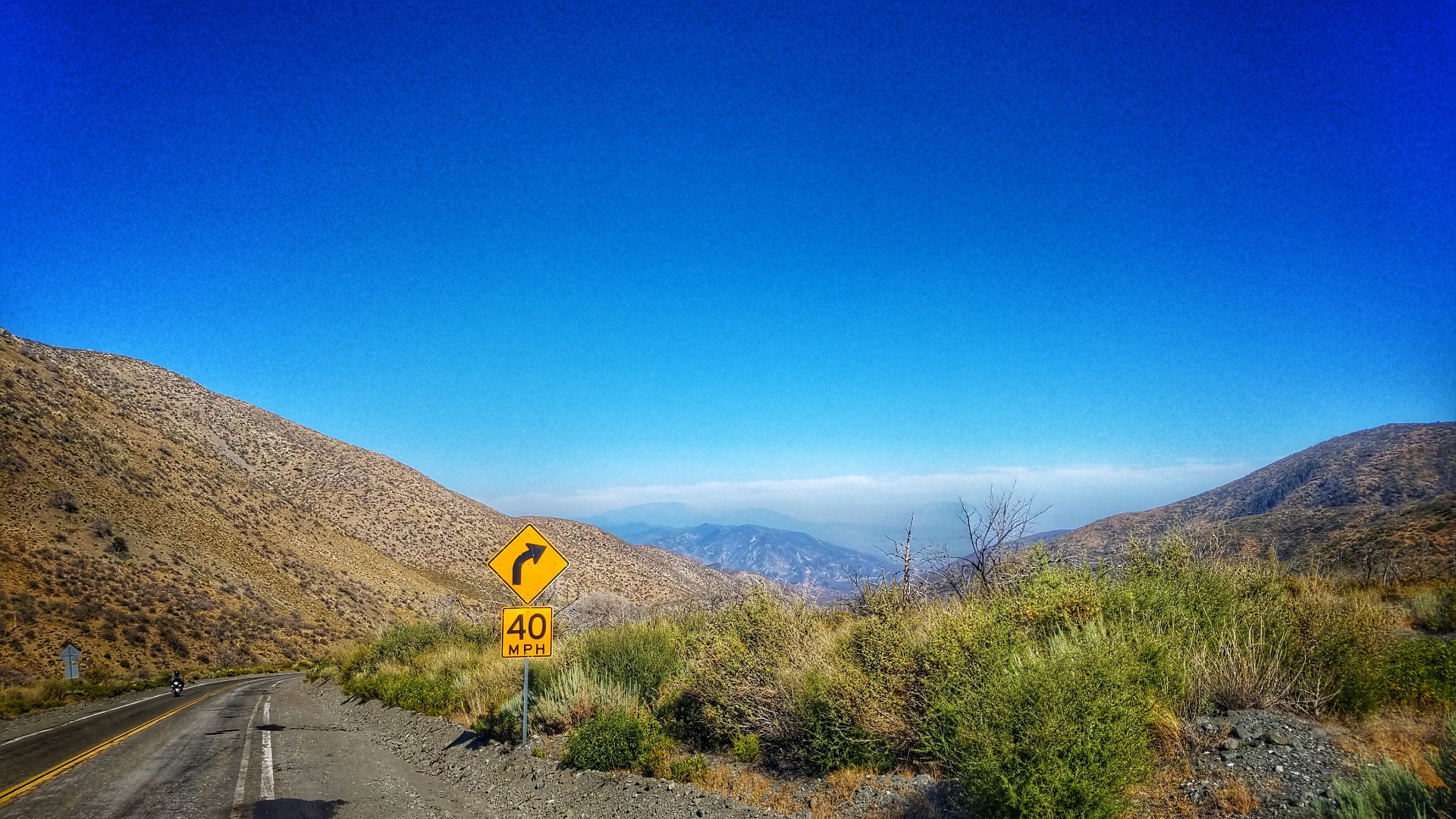 Highway 40 in Southern California