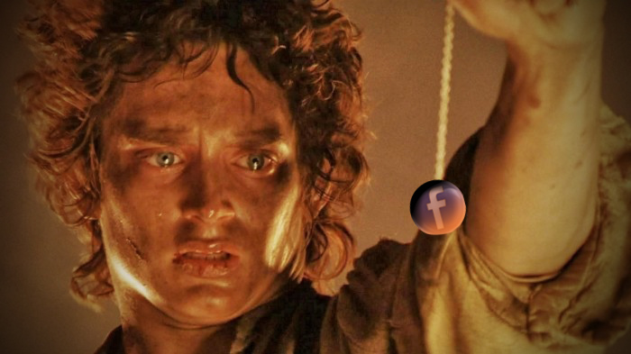 Frodo Baggins Quitting Facebook